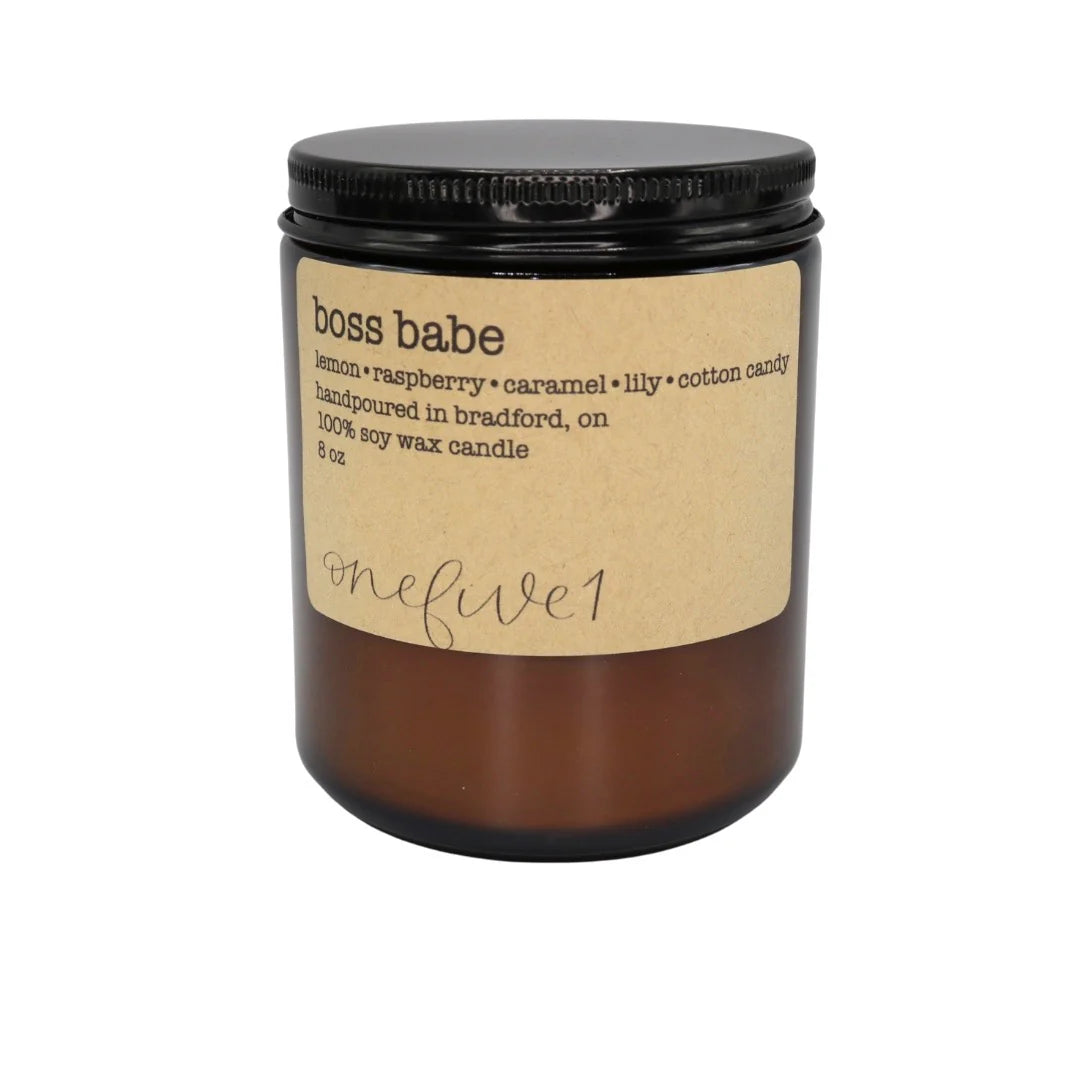 *Canadian Brand* | "Boss Babe" 8oz Soy Candle