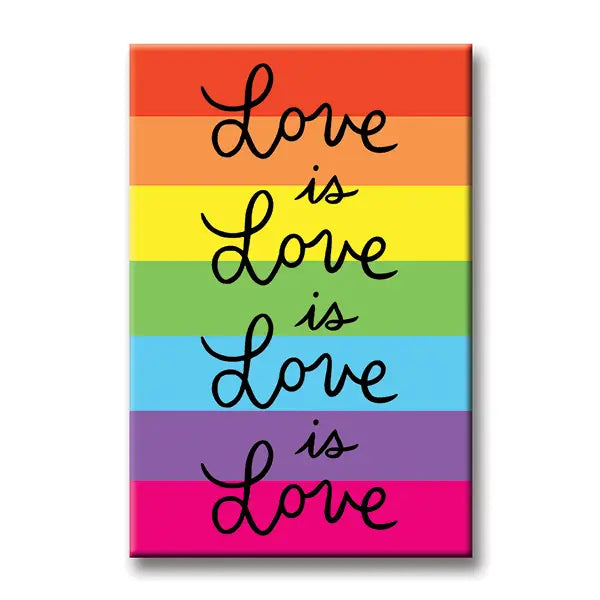 "Love is Love is Love is Love is" Magnet