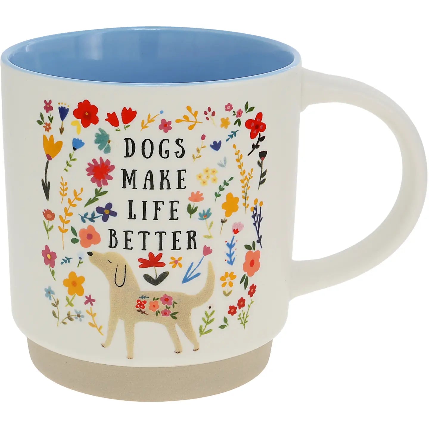 "Dogs Make Life Better" 18oz Mug