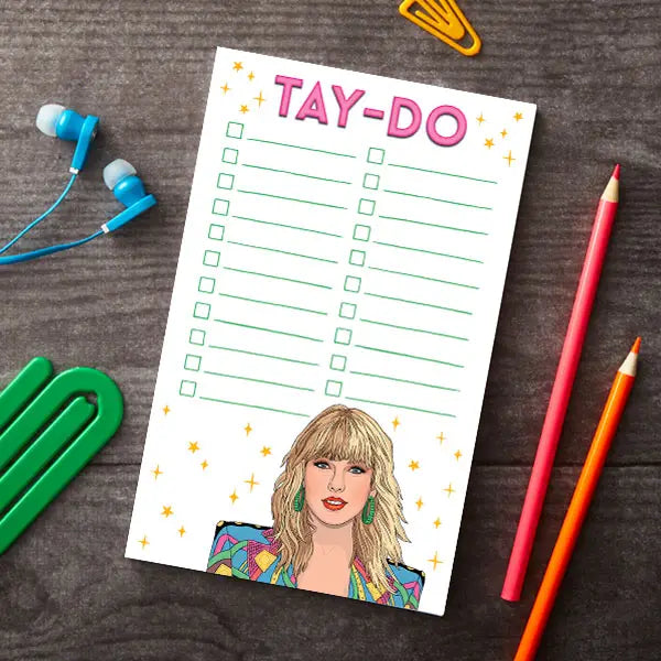 Taylor Swift "Tay - Do" Notepad