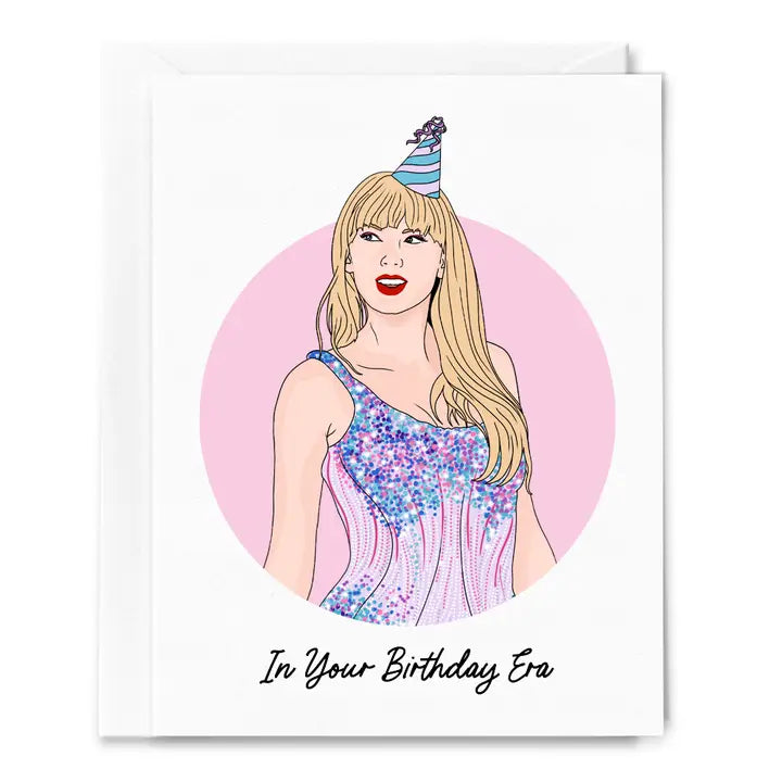 "In Your Birthday Era" Taylor Swift Birthday Card
