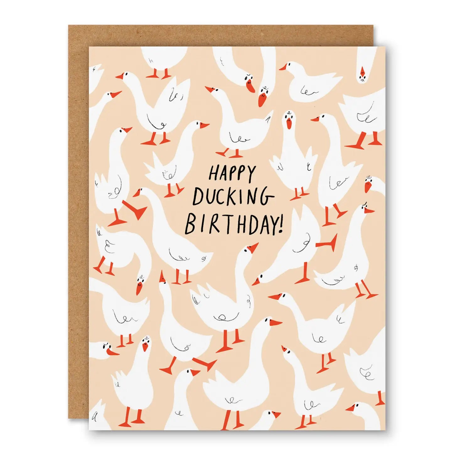 "Happy Ducking Birthday!" Birthday Card