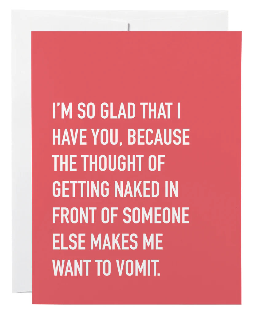 *Canadian Brand* | "I'm So Glad I Have You . . " Love / Anniversary Card
