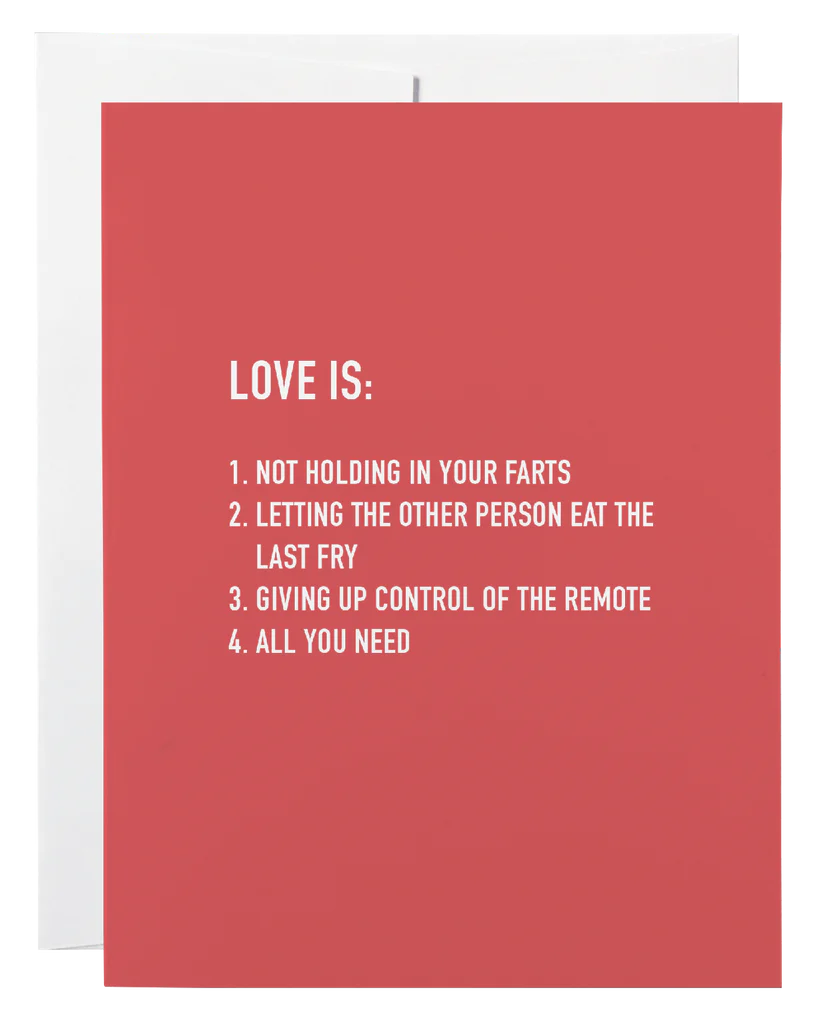 "Love Is . . " Love / Anniversary Card