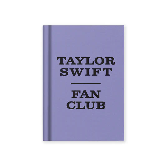 "Taylor Swift Fan Club" Fabric Hardback Notebook