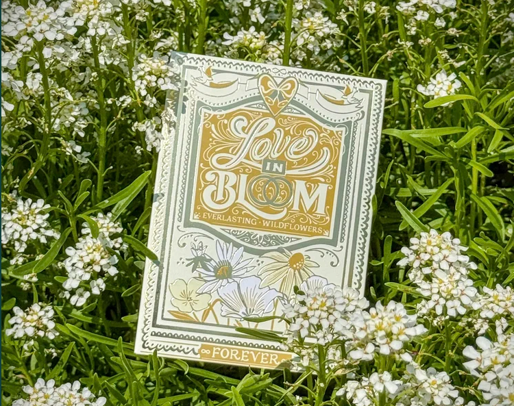 branded wildflower seed packets Canadian Brand* Love in Bloom