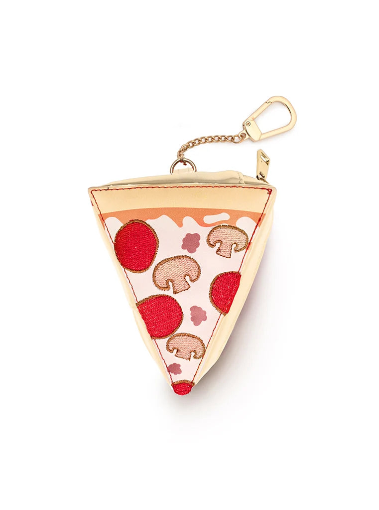 Pizza 2 in 1 Bag Charm & Reusable Shopper Bag