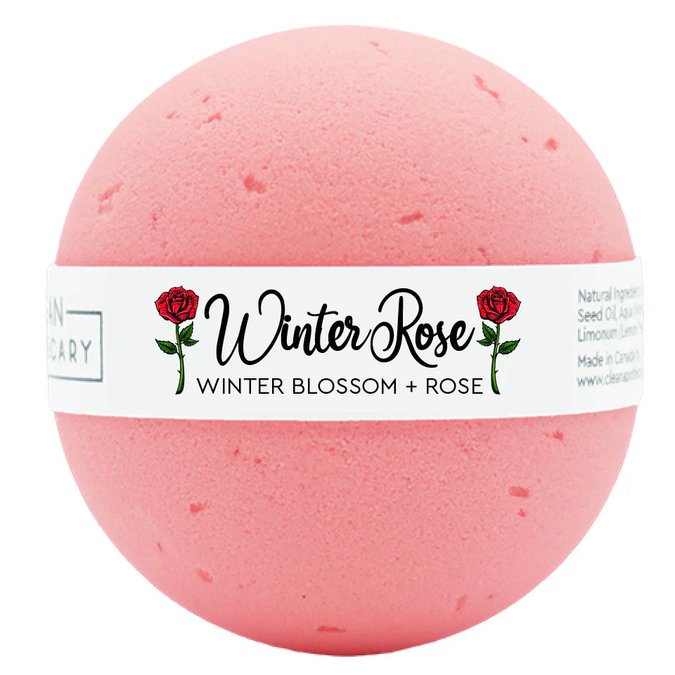 Winter Rose 200g Bath Bomb