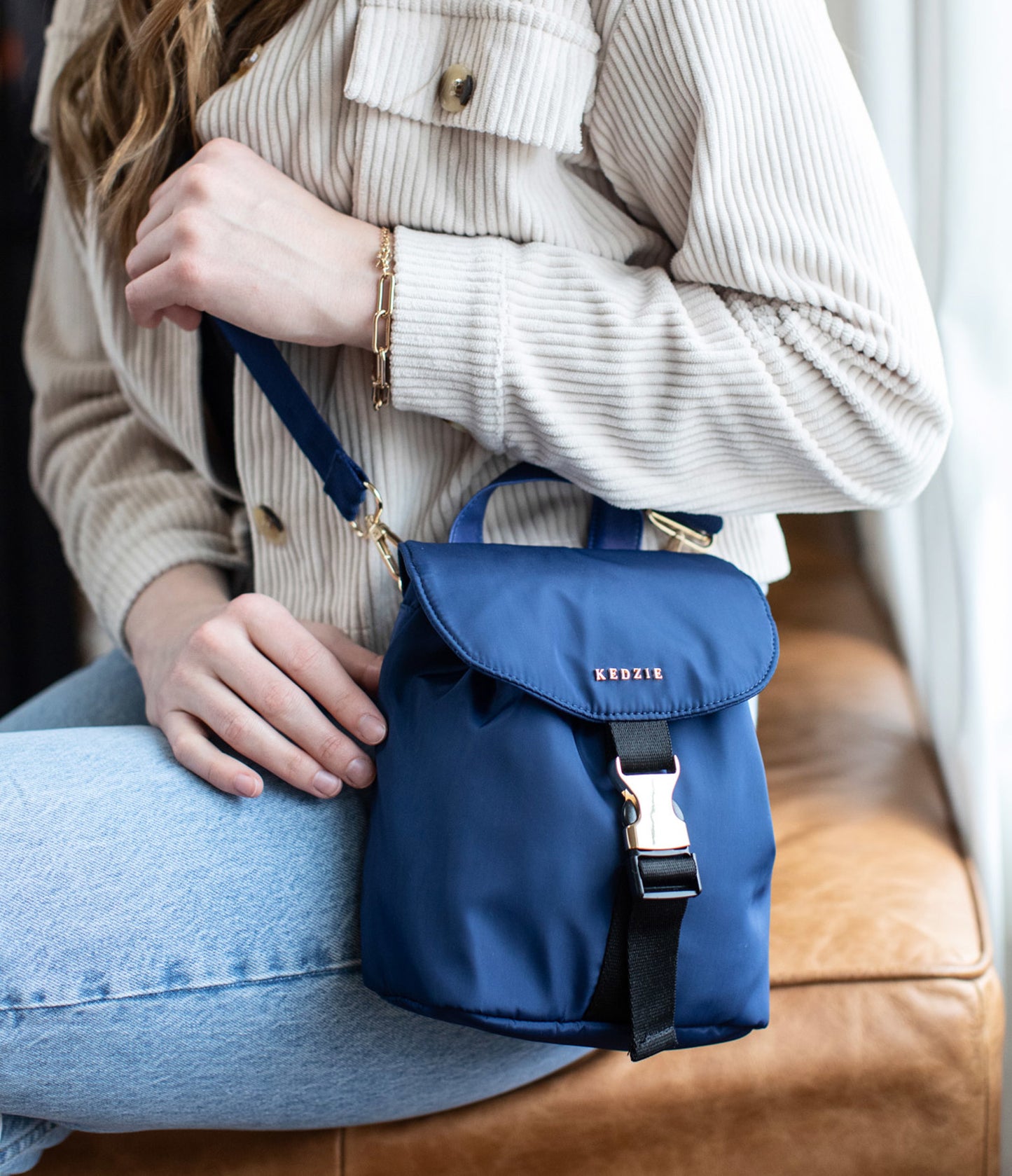 Mali Convertible Backpack (Navy)