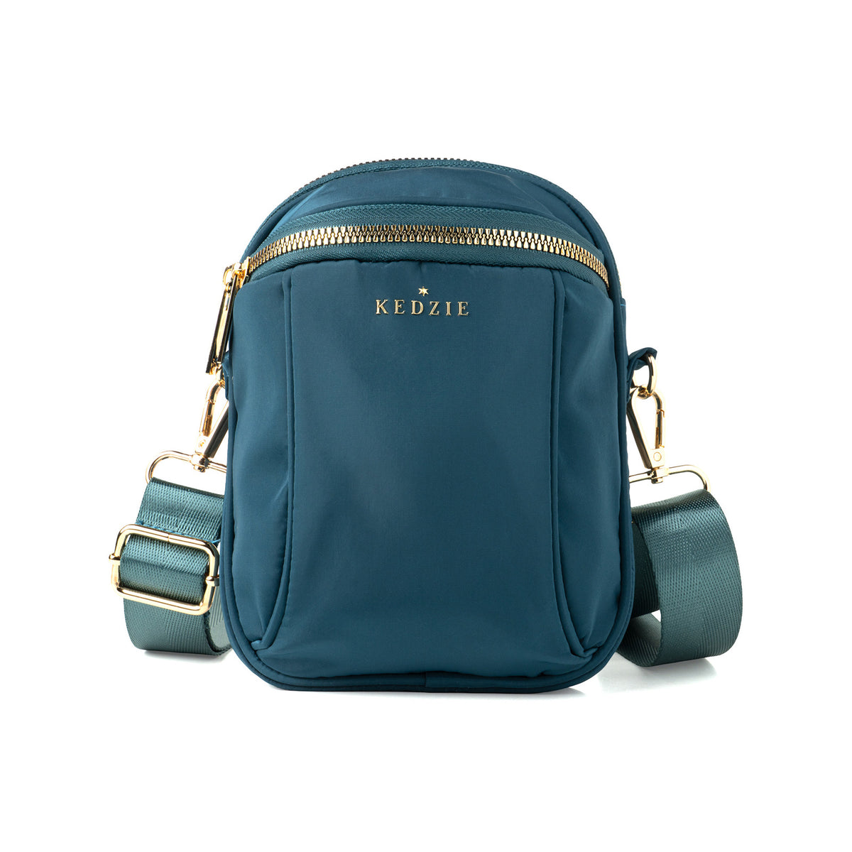 Midtown Crossbody Bag (Teal)