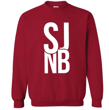 SJ NB Unisex Sweatshirt || Cardinal Red & White