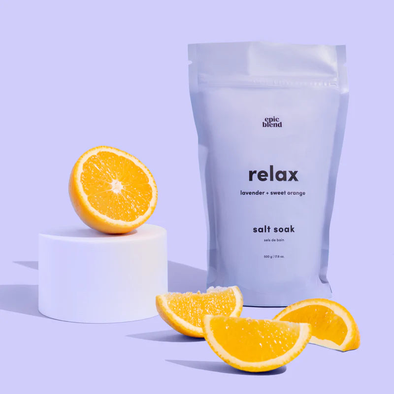 *Canadian Brand* | Relax Bath Salt Soak 3.5oz