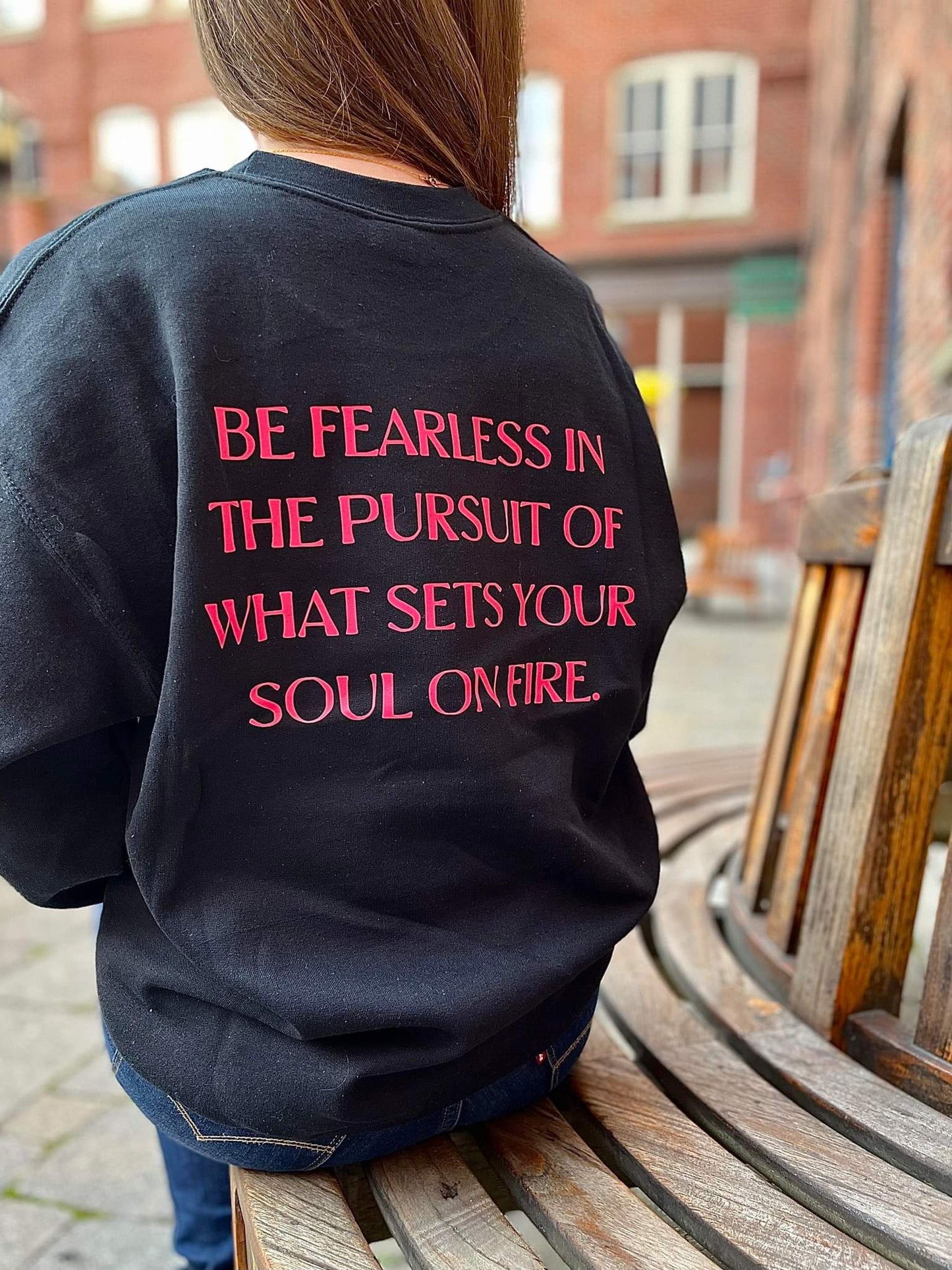 In Pursuit Apparel || Be Fearless In The Pursuit (White)