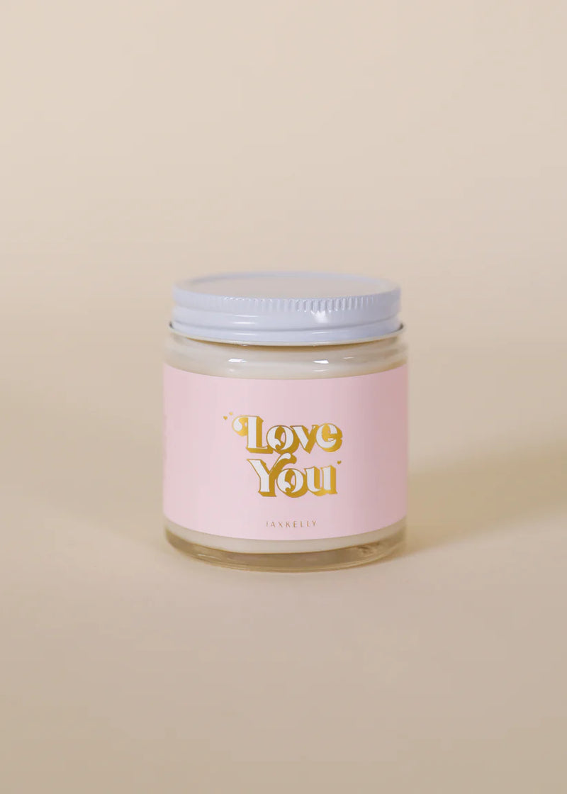 "Love You" Candle - 4oz