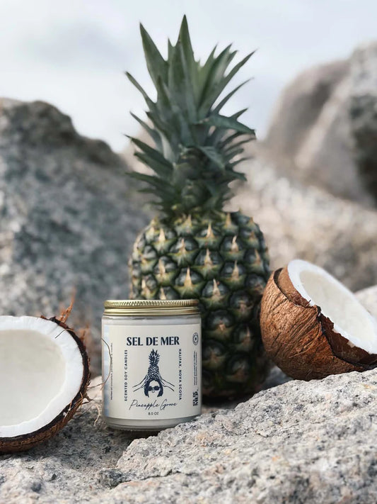 *Canadian Brand* | "Pineapple Grove" 8oz Soy Candle
