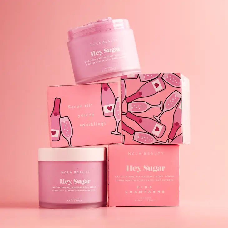 "Pink Champagne" || Hey, Sugar All Natural Body Scrub