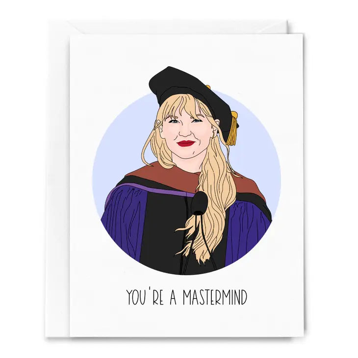 "You're a Mastermind" Taylor Swift Graduation Card