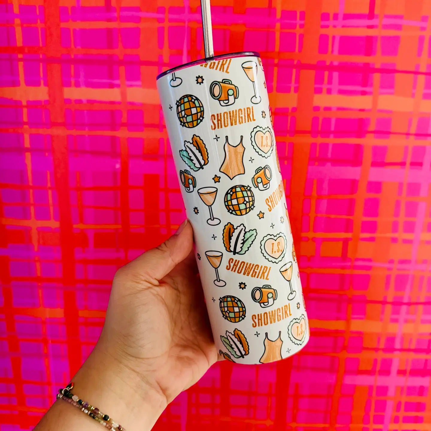 Life of a Showgirl | 12th Album Icons | 20oz Skinny Tumbler