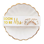 "Soon To Be Mrs." Trinket Tray & Earring Set