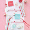 Wine Bottle Straws || Set of 4