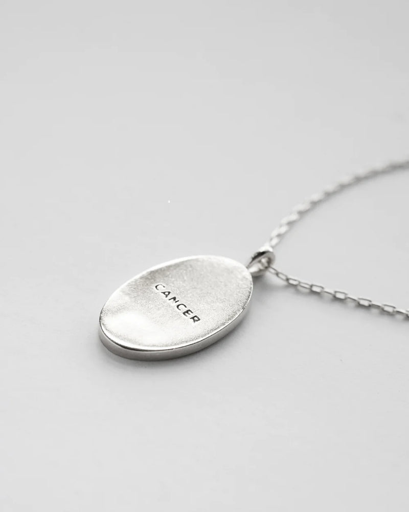 CANCER | SILVER ZODIAC NECKLACE