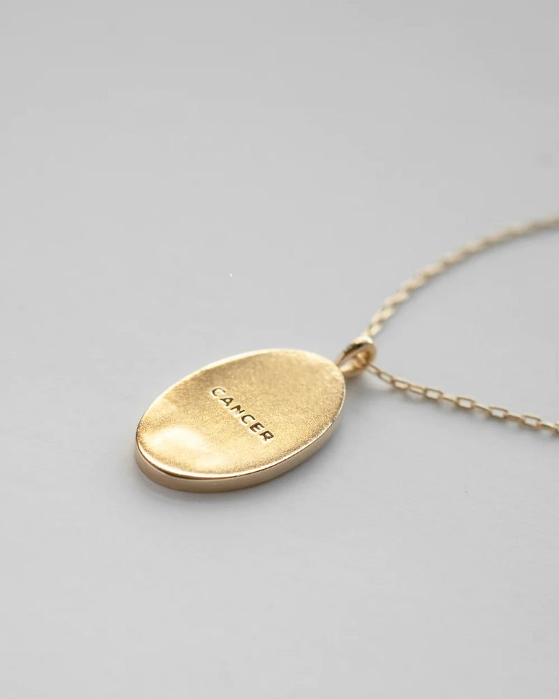 CANCER | GOLD ZODIAC NECKLACE