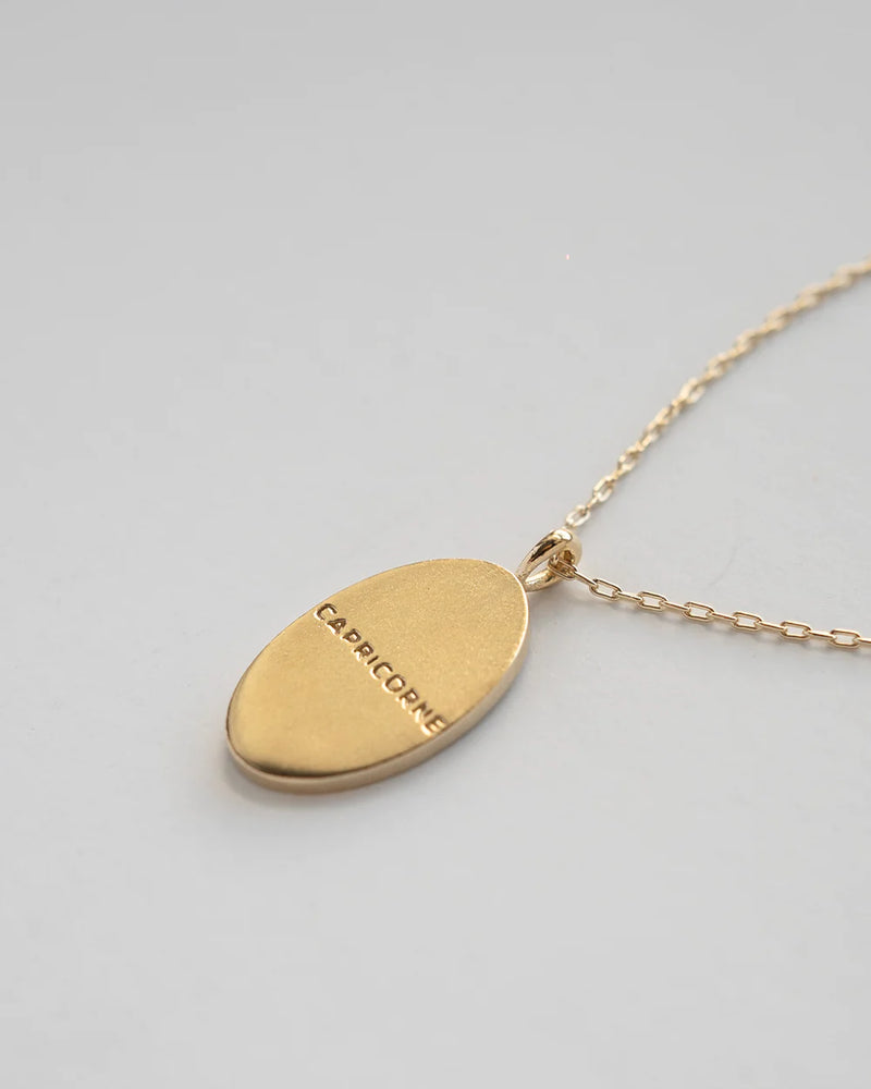 CAPRICORN | GOLD ZODIAC NECKLACE
