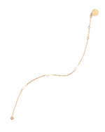 FRISCO | GOLD DELICATE PEARL ANKLET