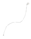 FRISCO | SILVER DELICATE PEARL ANKLET