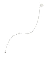 FRISCO | SILVER DELICATE PEARL ANKLET