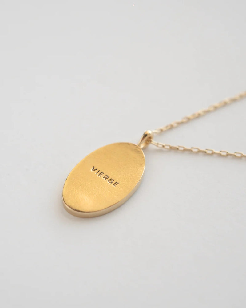 Virgo - Gold Zodiac Necklace