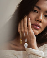 Aquarius - Gold Zodiac Necklace