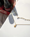 ARKO | GOLD SHORT LAYERED PEARL NECKLACE