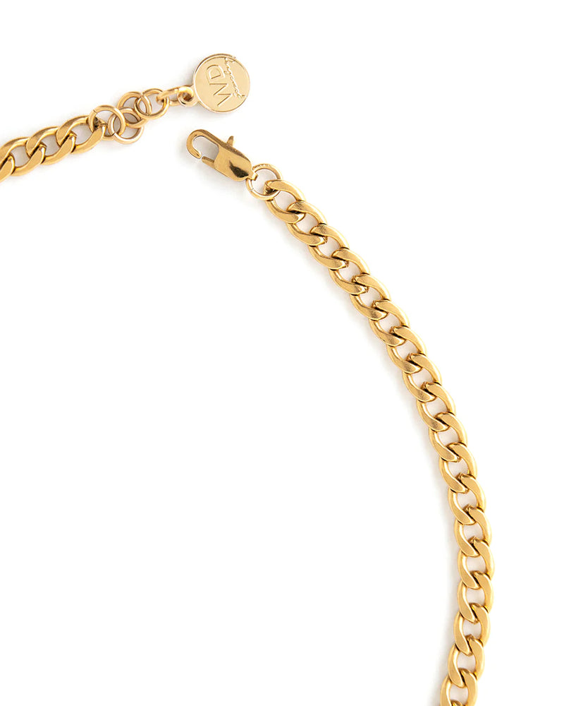 COBAIN | GOLD XL CUBAN CHAIN NECKLACE