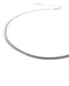 COBRA | SILVER LARGE HERRINBGONE CHAIN NECKLACE