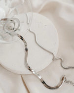 COBRA | SILVER LARGE HERRINBGONE CHAIN NECKLACE