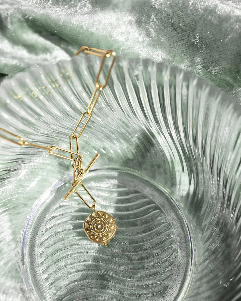 FLORENT | GOLD PAPERCLIP CHAIN BRACELET