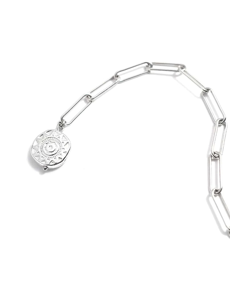 FLORENT | SILVER PAPERCLIP CHAIN BRACELET