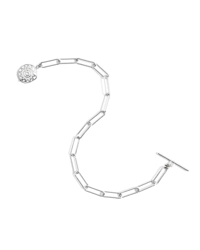 FLORENT | SILVER PAPERCLIP CHAIN BRACELET