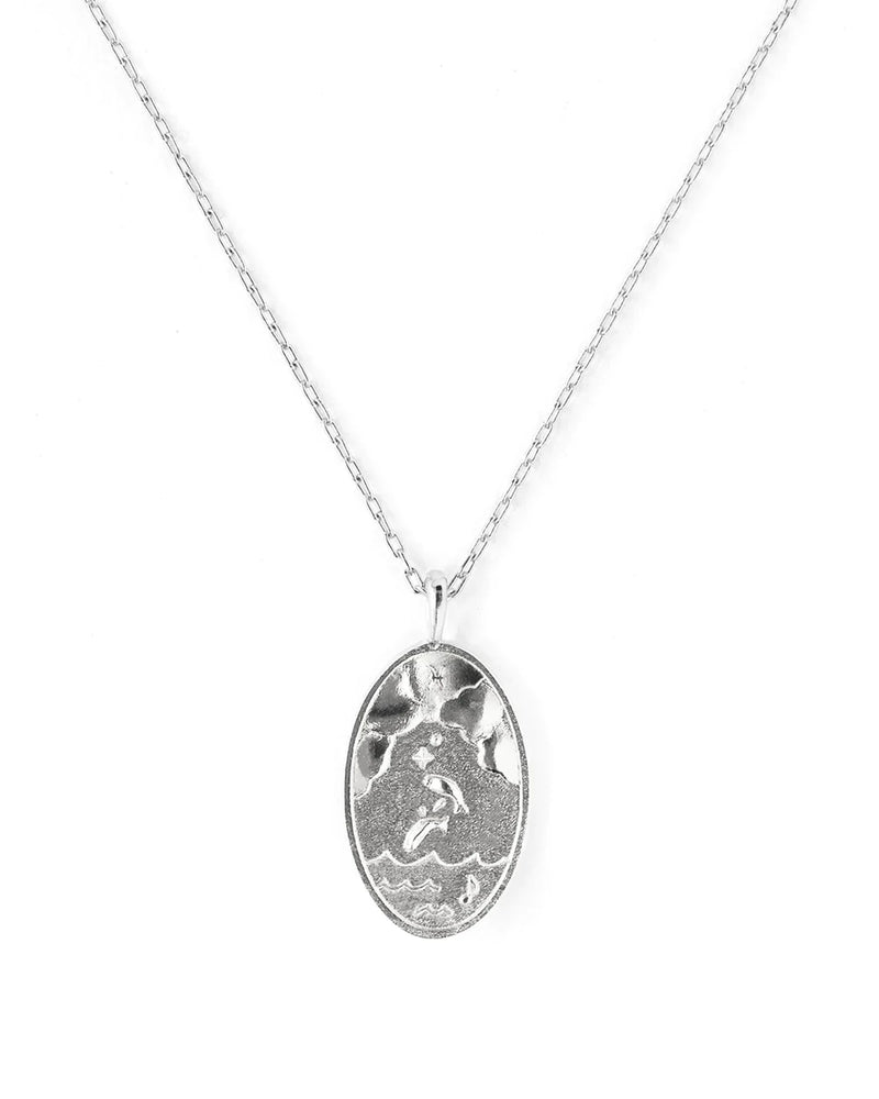 PISCES | SILVER ZODIAC NECKLACE