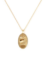 Aquarius - Gold Zodiac Necklace