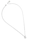 GRIGRI | SILVER LONG CRYSTAL NECKLACE