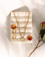 HART | GOLD LAYERED HEART PENDANT NECKLACE