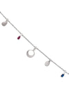 HORIZON | SILVER CHARMS & CRYSTALS BRACELET