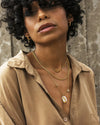 HUGGIE | GOLD MINIMALISTIC HOOP EARRINGS