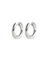 HUGO | SILVER CHUNKY HOOP EARRINGS