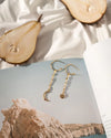 MINUIT | GOLD SUN & MOON EARRINGS