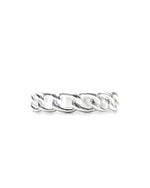 SHANE | STERLING SILVER LINK CHAIN RING