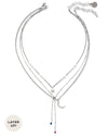 SOLUNE | SILVER SUN & MOON NECKLACE SET
