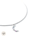 SOLUNE | SILVER SUN & MOON NECKLACE SET